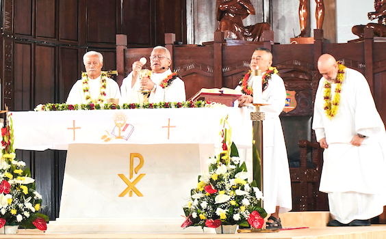 Liturgical Mass celebrating the feast of St. John Vianney