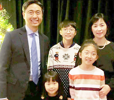 The Myung family