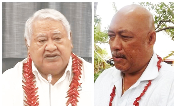 Tuilaepa Sai'lele Malielagaoi and Lealailepule Rimoni Aiafi 