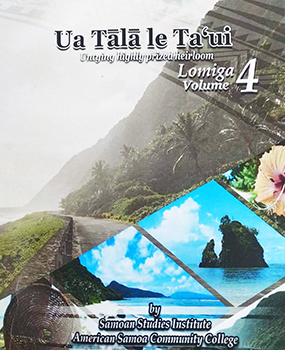 Book cover  “Ua Tālā le Ta’ui” - Vol. 4