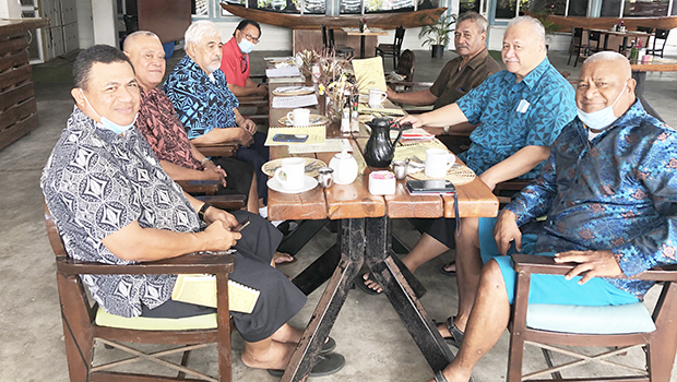 The staff and advisors to The Office of Political Status, Constitutional Review & Federal Relations