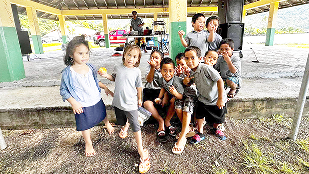 children at Transportation Evacuation Drill 
