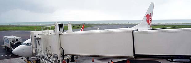 New aerobridge at Faleolo International Airport