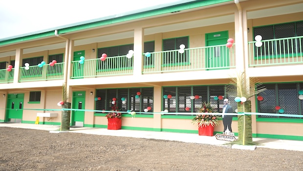 Afono Elementary School's new classroom building
