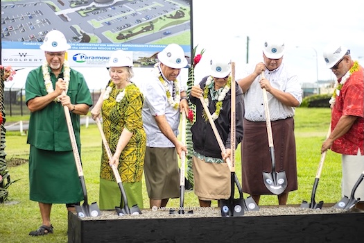 PPG PARKING LOT GROUND BREAKING