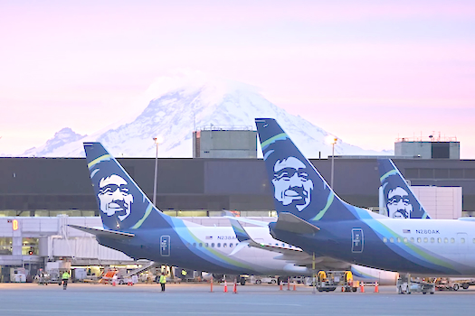 Alaska Airlines planes