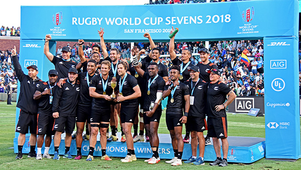 All blacks with trophy