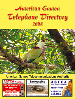Am Samoa 2008 phone book