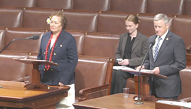 Congresswoman Amata and Chairman Westerman