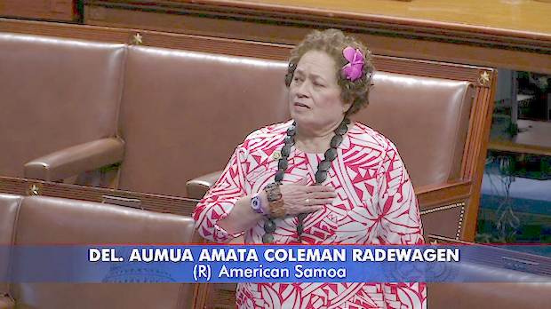 Congresswoman Uifa’atali Amata