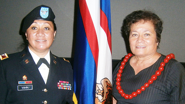 COL. LEAFAINA TAVAI and Amata