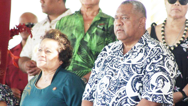 Amata with Gov. Lemanu