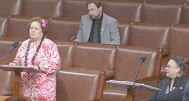 Congresswoman Uifa’atali Amata