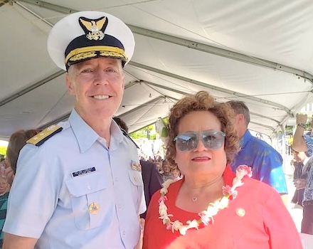 Amata with ADM Kevin Lunday