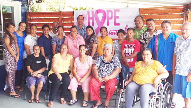 Some members of the American Samoa Cancer Coalition in a 2017 photo