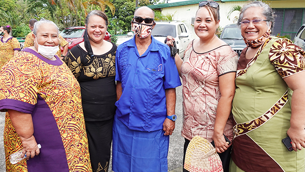 Church members and friends