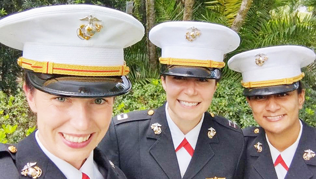 Capt. Anasetasia Maselino Ioane (right)