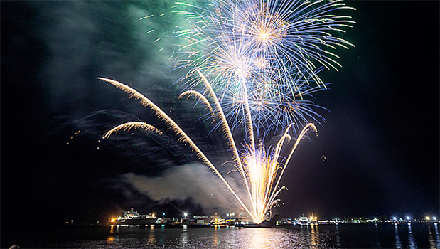 Samoa welcomed 2023 with a 15-minute fireworks show 