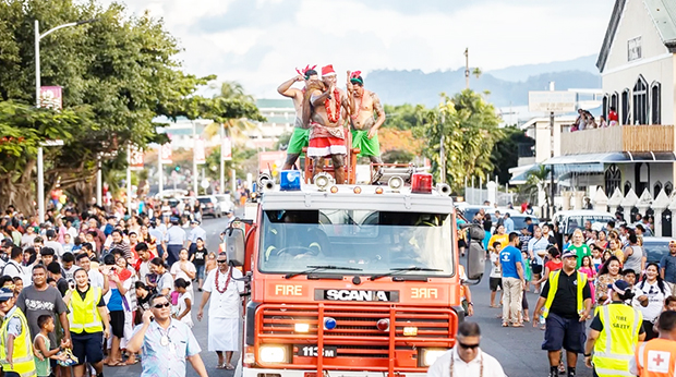 Apia christmas parade