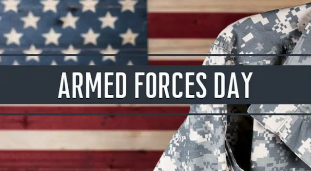 ARMED FORCES DAY BANNER