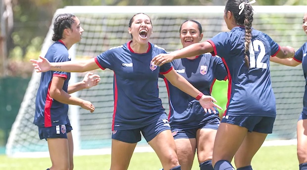 Am Samoa’s Women’s FIFA team 