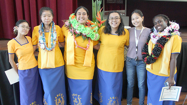 ASCC Honor Society members