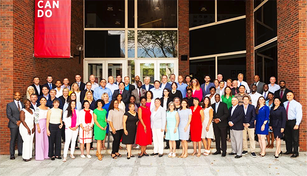 ASCC-ACNR Forestry Program manager Denis Sene Jr. (2nd row from the bottom, 4th from right) 
