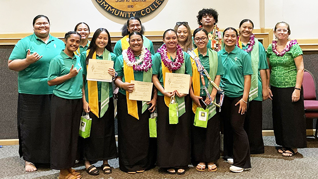 fall 2023 induction ceremony of new members into the ASCC chapter of the Sigma Kappa Delta