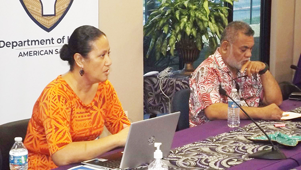 ASDOH Acting Director, Vesi Fautanu, Jr. and Clinical Director Dr. Elizabeth Lauvao