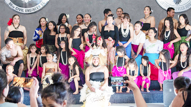 Performers from Team Ramstein 