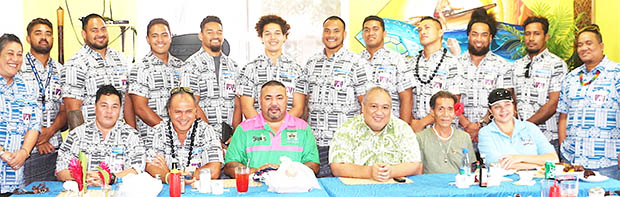 Atemdess at the American Samoa Rugby Union (ASRU) hosted a luncheon Monday afternoon at the DDW Beach Cafe