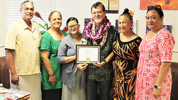 Larry Hirata and ASCC admin