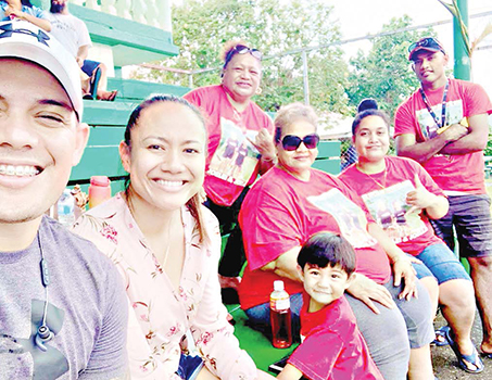 People enjoying the Annual 4th of July Coconut Classic Tennis Tournament