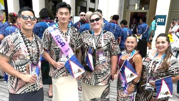 Team ASA at the Paris 2024 Opening Ceremony