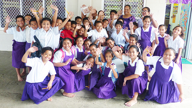Aua Elementary School Level 3 students