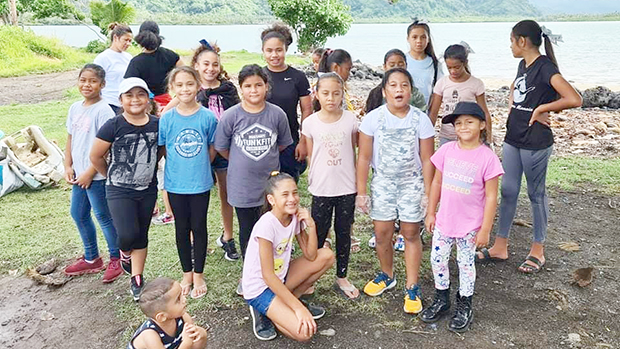 Young American Youth Football of Samoa participants
