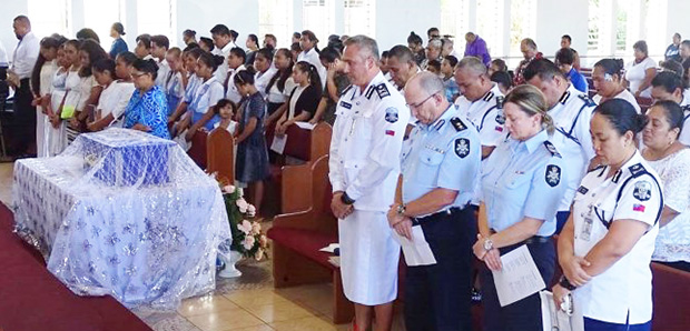 Those who attended Tautai Aumaga’s funeral service 