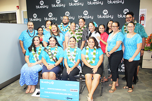 Miss Moso'oi contestants