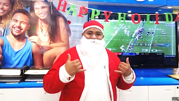 Santa Manny at BlueSky