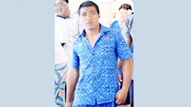 Nuuuli Liva walks out of the courthouse.