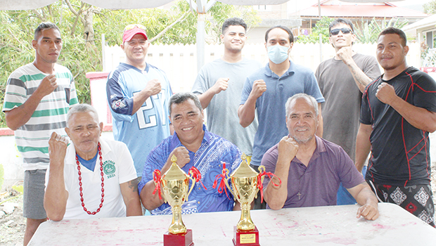  American Samoa Boxing Association officials and boxers 