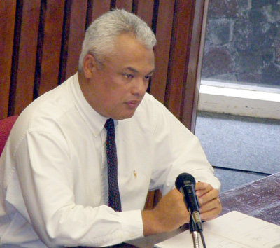 Acting Treasurer Brett Butler 