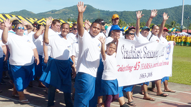 Cannery workers in the 2019 Flag Day parade