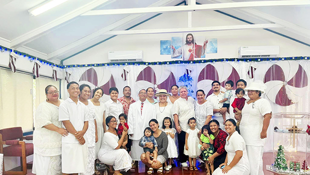 Members of the Congregational Christian Church of Jesus in Samoa (CCJS) 