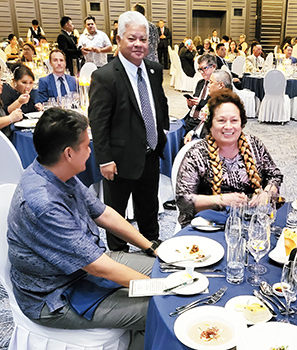  Amata with  Palau President Whipps and Governor Palacios