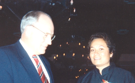 Congresswoman Amata and Vice President Cheney