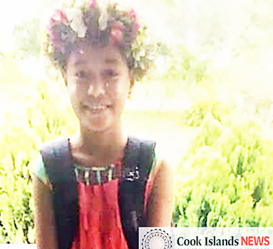 Puna Raela a nine-year-old girl from the Cook Islands 