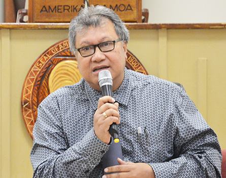 Chief Procurement Officer Ti'alemasunu Dr. Etuale Mikaele
