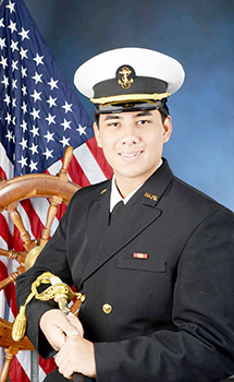 Daniel McMoore in uniform