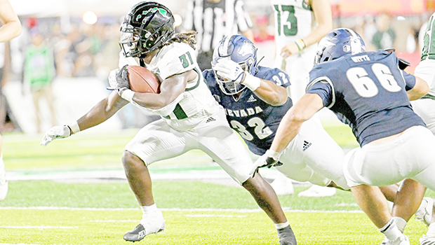 Hawaii running back, Dedrick Parson